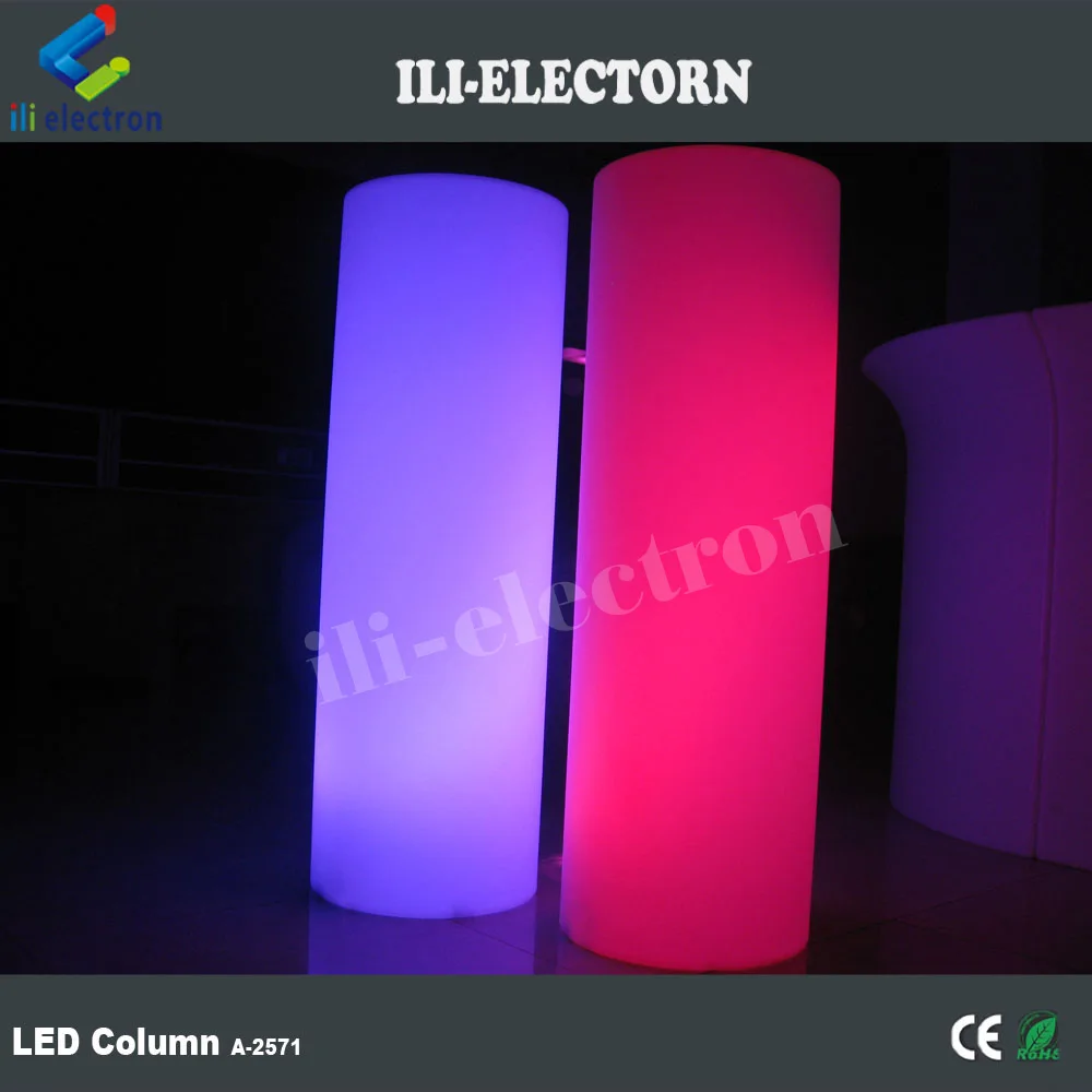 Infarad Remote control illuminated led Glowing pillar