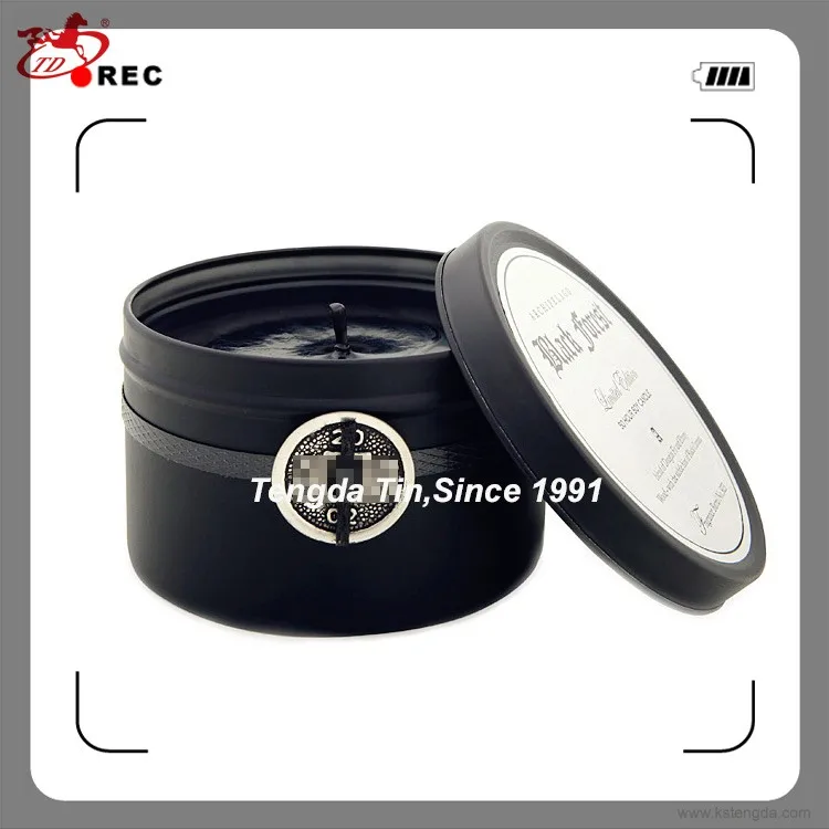 alibaba luxury candle box, metal tin jars, offer free sample