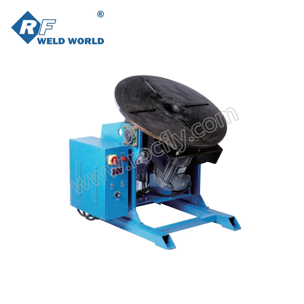 BYT-100 Soldering Rotary Positioner Table Auto Pipe Welding Positioner 100kgs