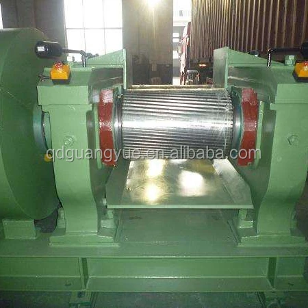 XKP-560 двойной ролик для резиновой крошки пиролиза отходов шин для резиновой крошки