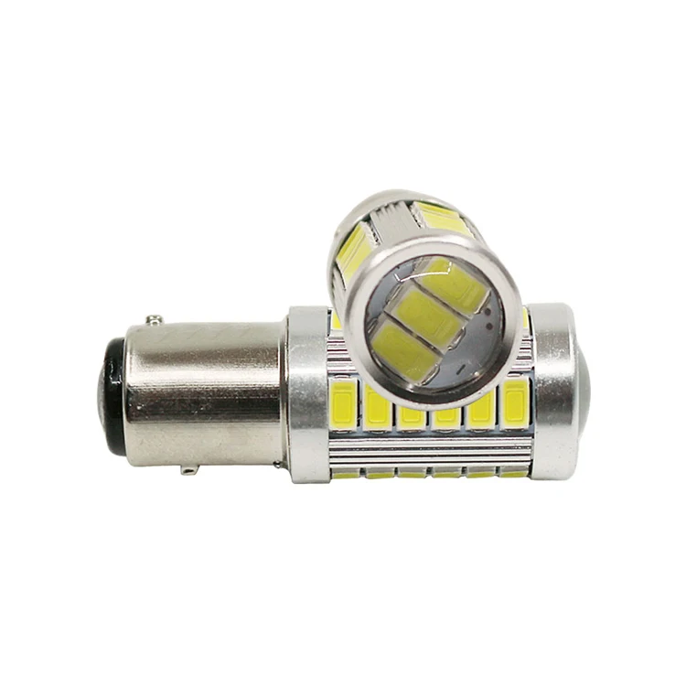 1157 BAY15D Автомобильный светодиодный фонарь 5630 33SMD Skoda светодиодный задний фонарь