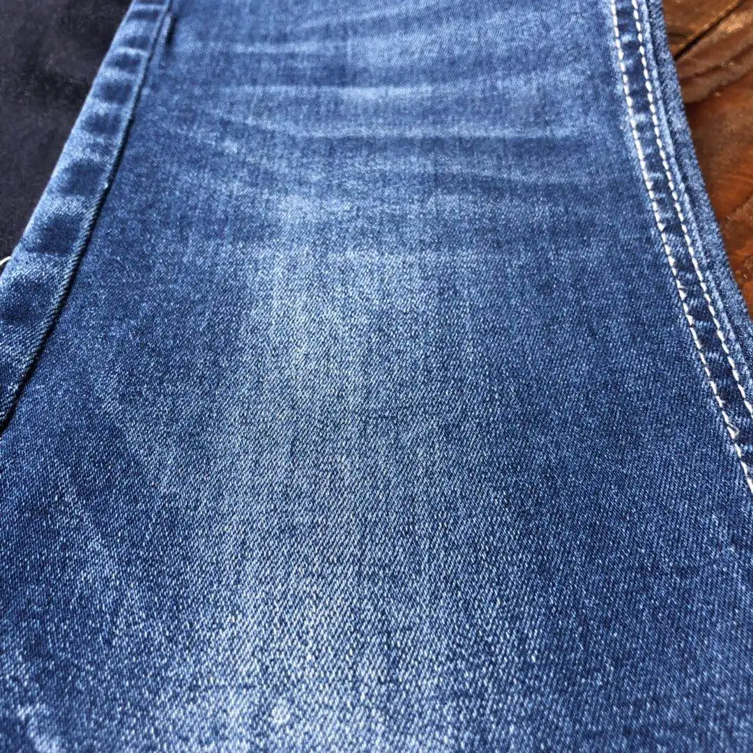 96%cotton 4%spandex lycra super power stretch legging denim fabric for lady women