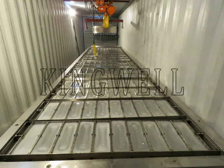 12TONS No-Installation Containerized Ice Block Making Machine Price