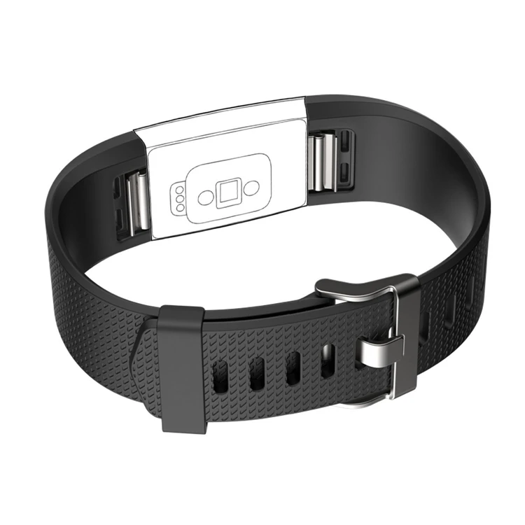Silicone Band For Fitbit Charge 2 Silicone Watch Band Replacement Strap Bracelet for Women Men