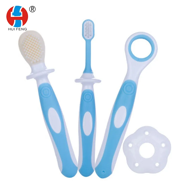 Baby teeth training toothbrush baby tooth brush massage silicone breast brush