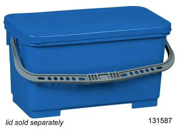 20 L square plastic pail 5 gal bucket for paint and engine oil