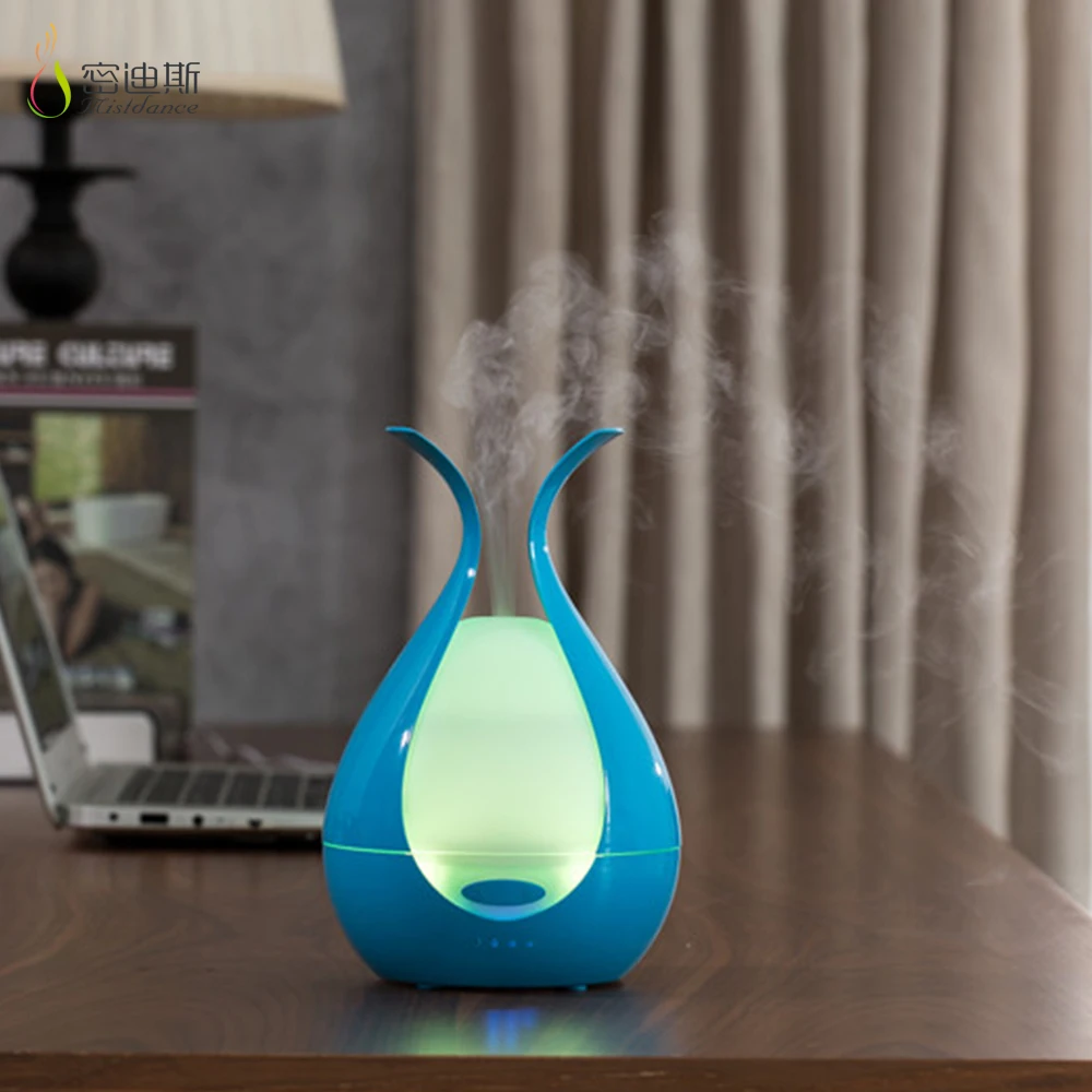 unique handy bathroom air humidifier fragrance electric lighted aromatherapy natural scent essential oil mist spa vapor diffuser