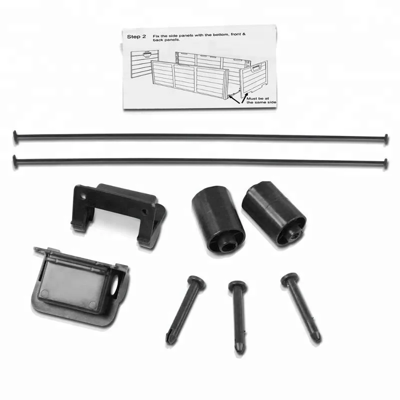 Plastic garden storage box