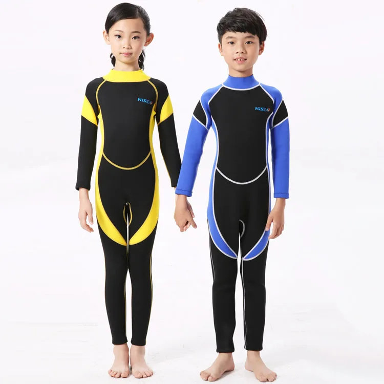 
Neoprene kids wetsuit for water sports 