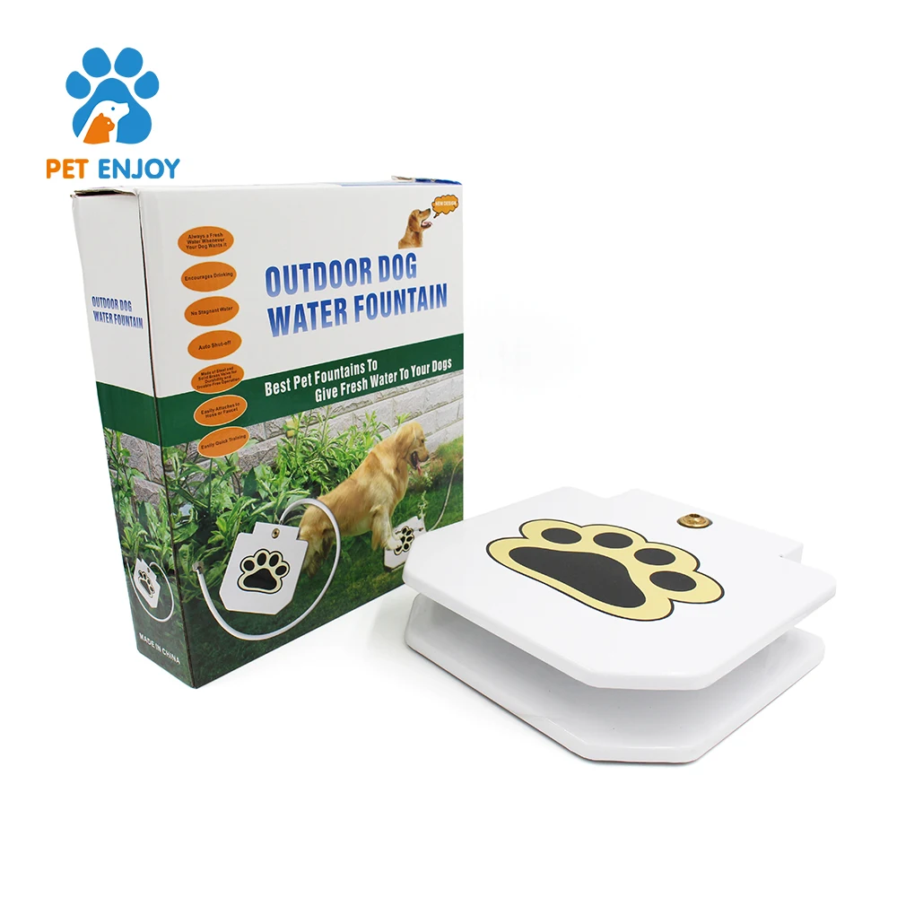 New product ideas 2019 paw activated make automatic pet feeder dog drinking fountain Auto pet feeder