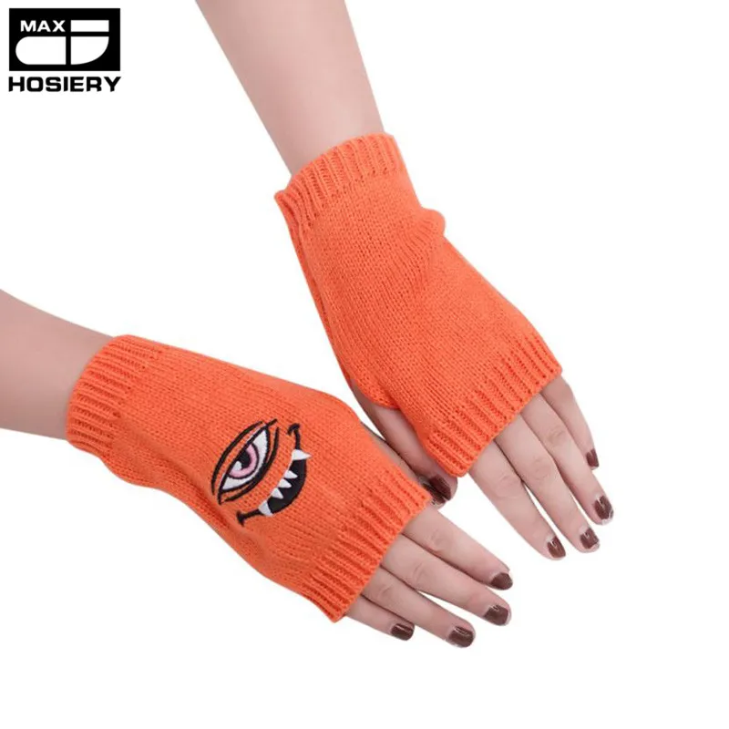 New Style Women Female Girl mittens Knitted Arm Fingerless Warm Winter mittens Soft Warm Mitten For Women Guante