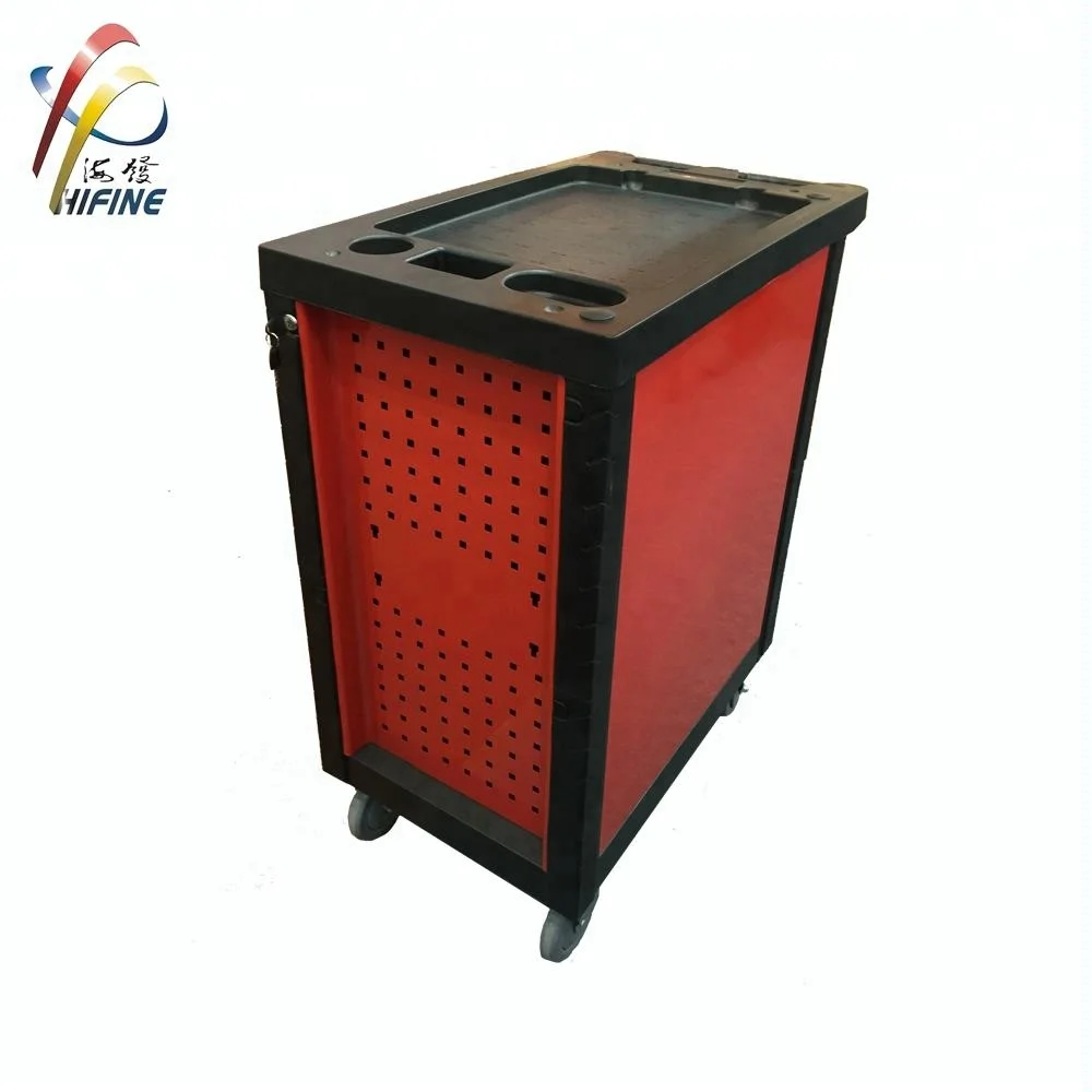 New Style Red Color 7 Drawers Garage Metal Tool Cabinet