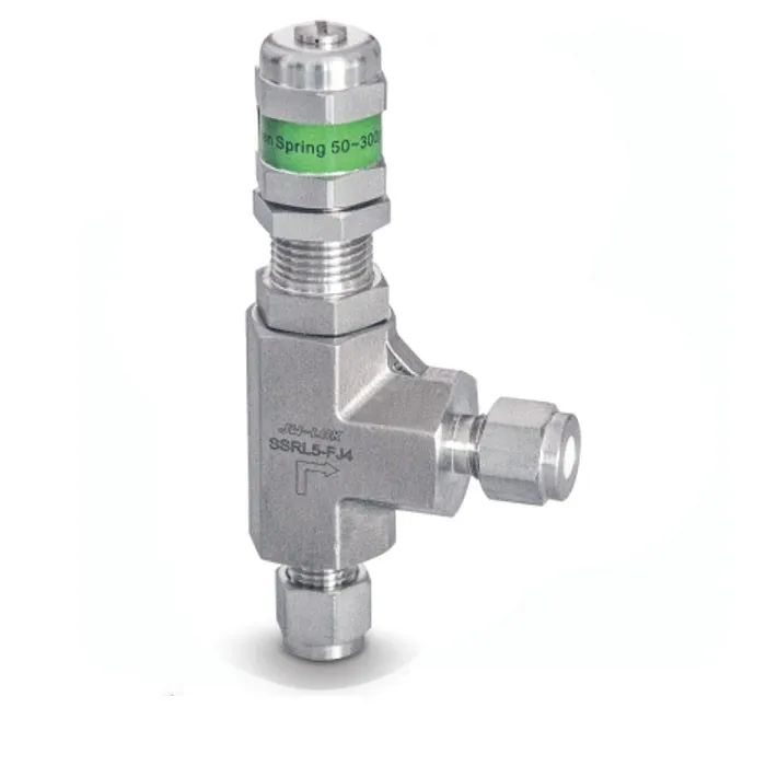 Регулируемый ручной клапан сброса давления воздуха из нержавеющей стали