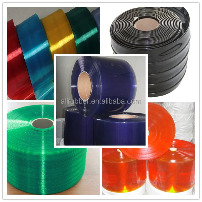 Clear flexible pvc plastic door/curtain