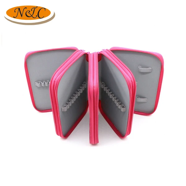 2022 Alibaba new supplier wholesale multi-layer zipper pencil case