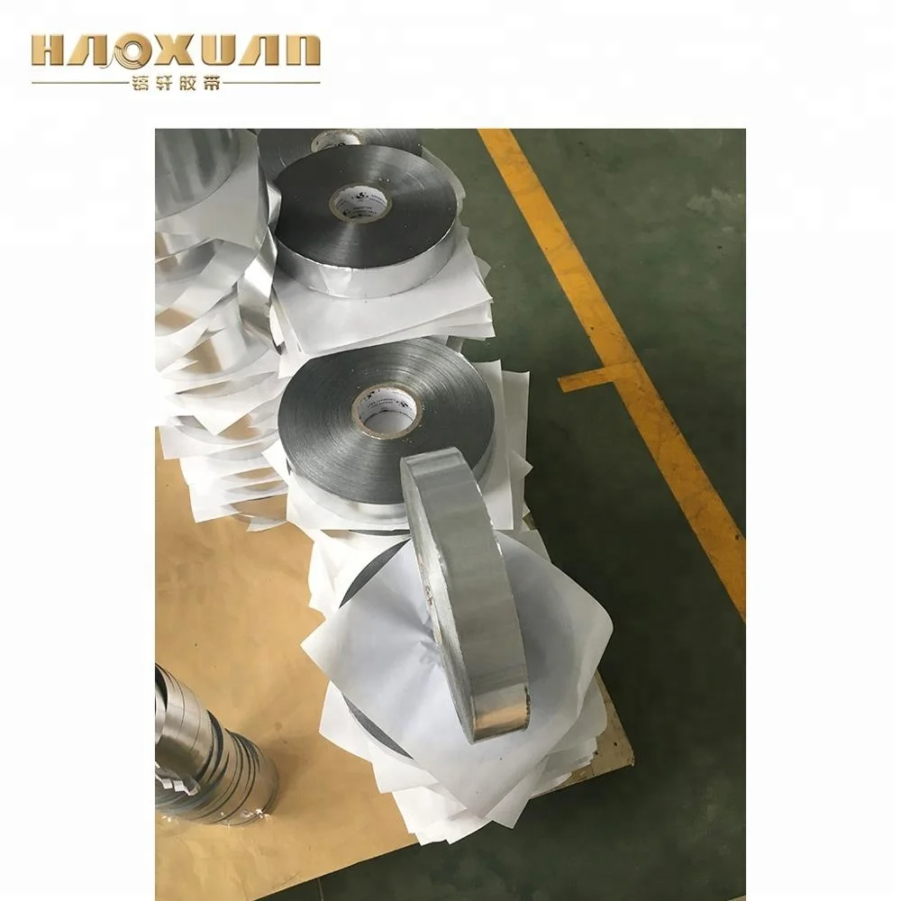 Self adhesive heat resistant aluminum lead foil tape