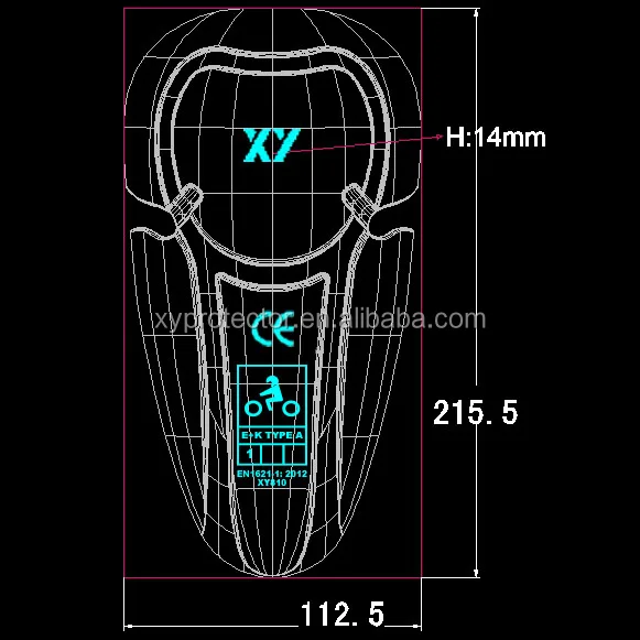 CE Approved Insert Motorcycle Jacket Elbow Support Black Adult Private Label Thin Soft Sports Activities XY One Size Fits All