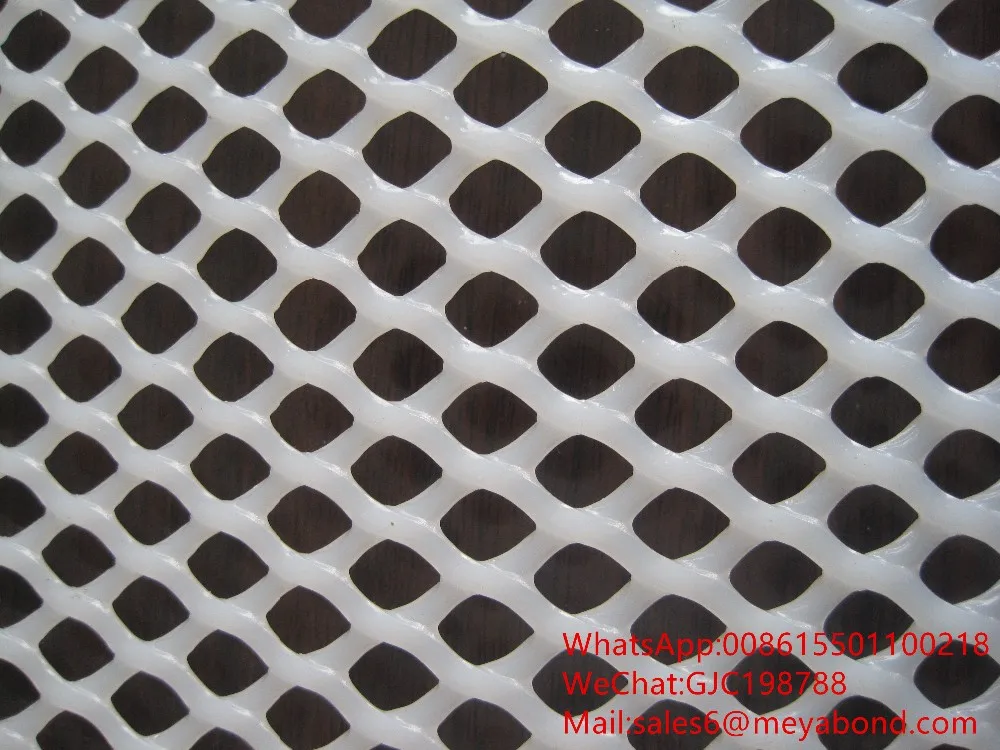 HDPE mesh UV stabilized Plastic flat netting Square mesh netting