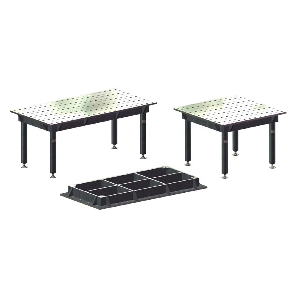 2D steel welding metal fabrication table for structs and frames