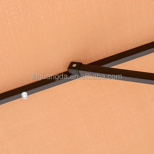 
solar light umbrella led umbrella crank umbrella 