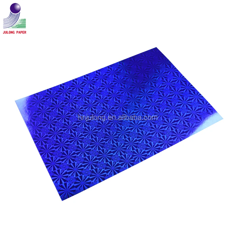 
Gold and silver thick metallic paper luxury holographic cardstock paper 