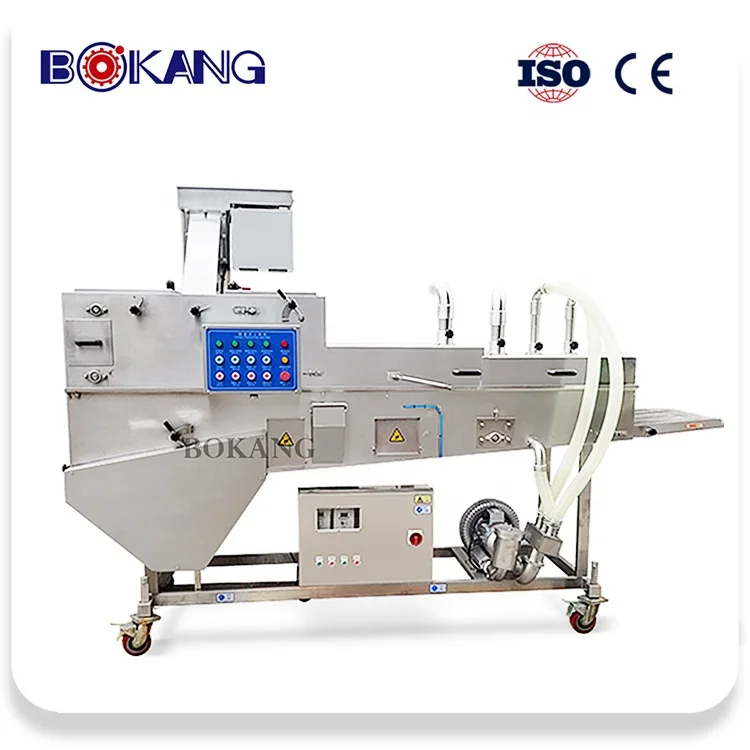 Automatic chicken batter and breading machine for food factory