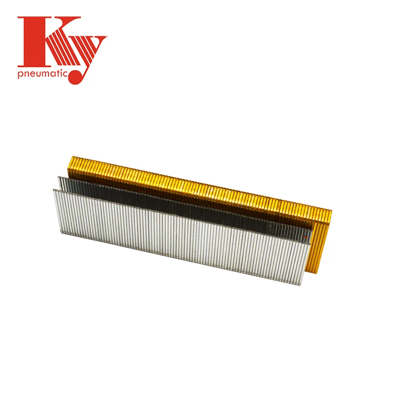 Factory Pneumatic Staple Manufacturing Galvanized Iron Wire U Shape Staple Nail For Furniture 9225 9228 9230 9240 Staple