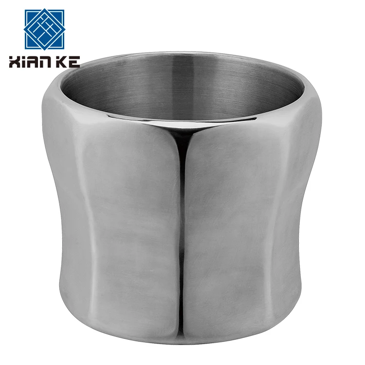 Good quality 5.5L steel champagne bucket budweiser stainless cooler wine bucket