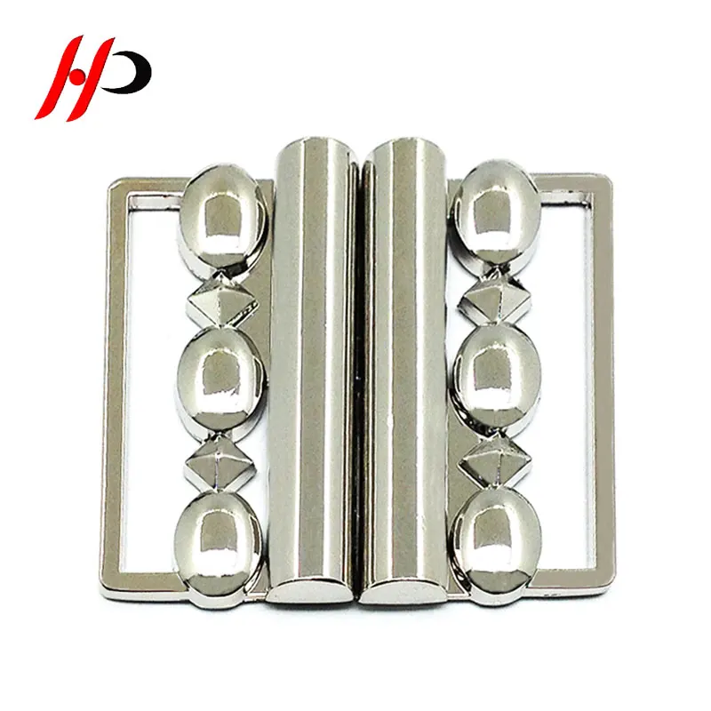 Fujian Shishi supplier nickel free customized 40.5mm gold nickel plate small screws belt buckle for men coat belt