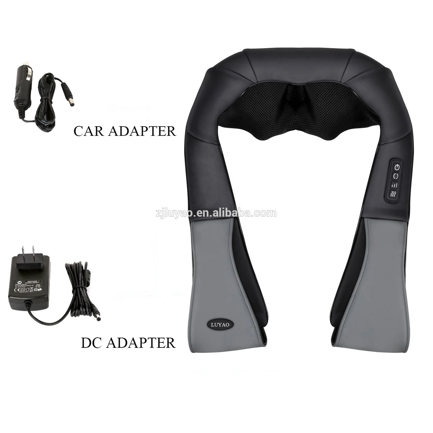 Luyao Amazon best seller 4D roll deep tissue shiatsu neck shoulder machine massager