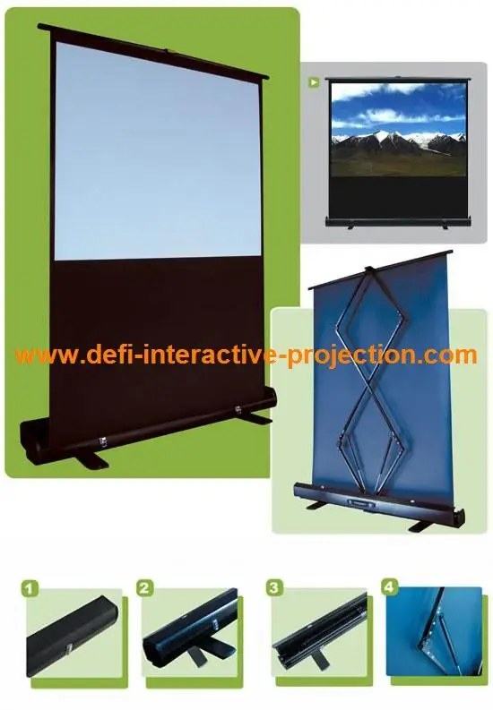 высокого качества электрический проекционный экран/моторизованных проектор заряда