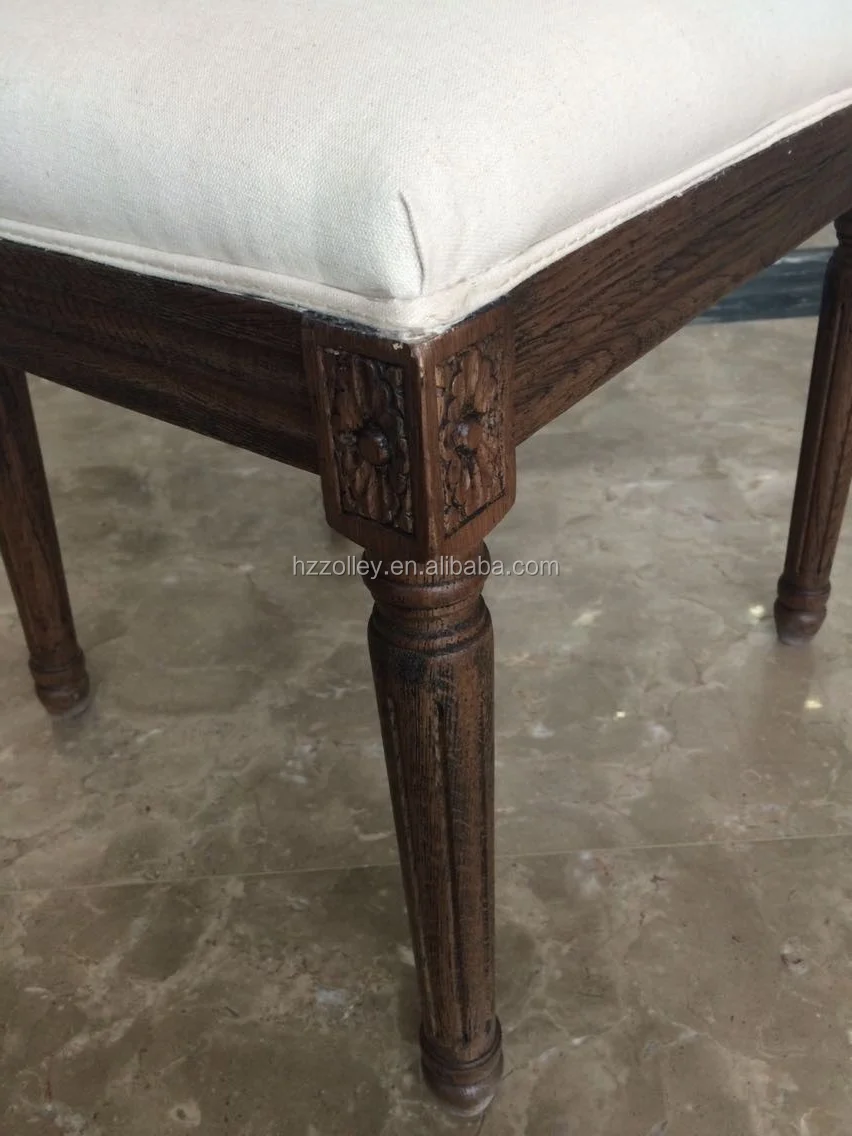 Fashion and elegant design solid wood restaurant vintage dining chair