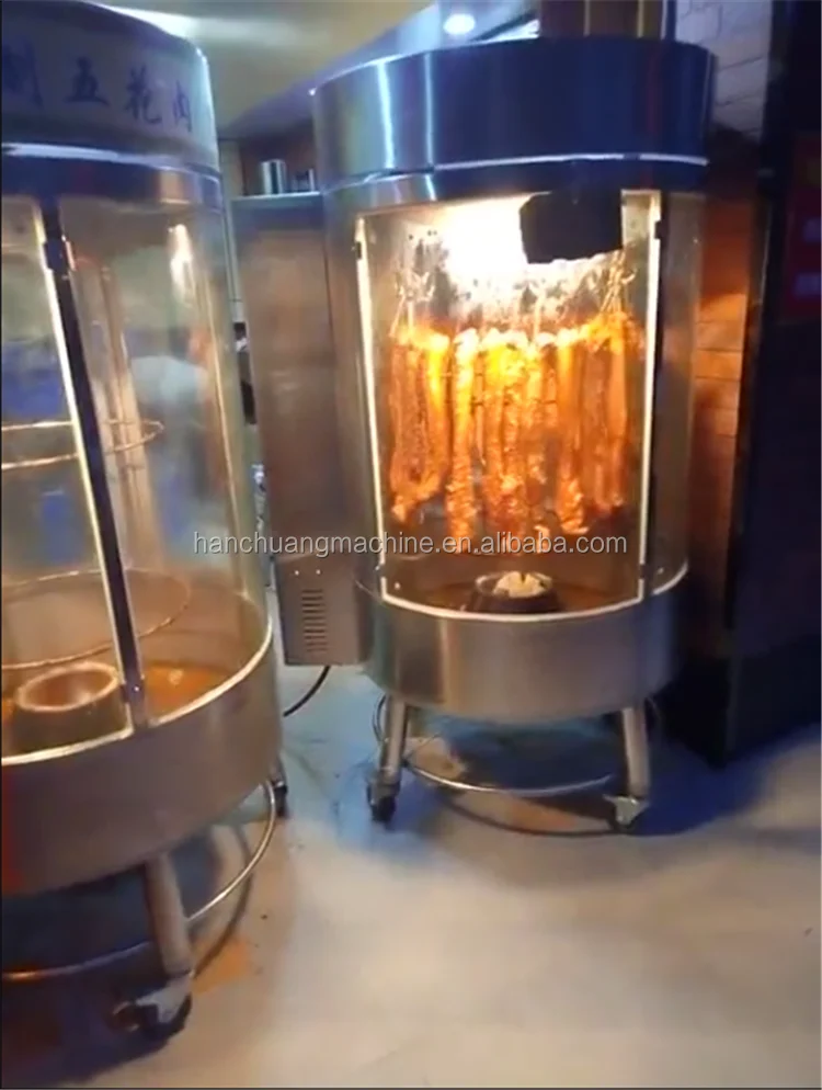 Stainless Steel Automate Rotary Chinese Roast Duck Oven