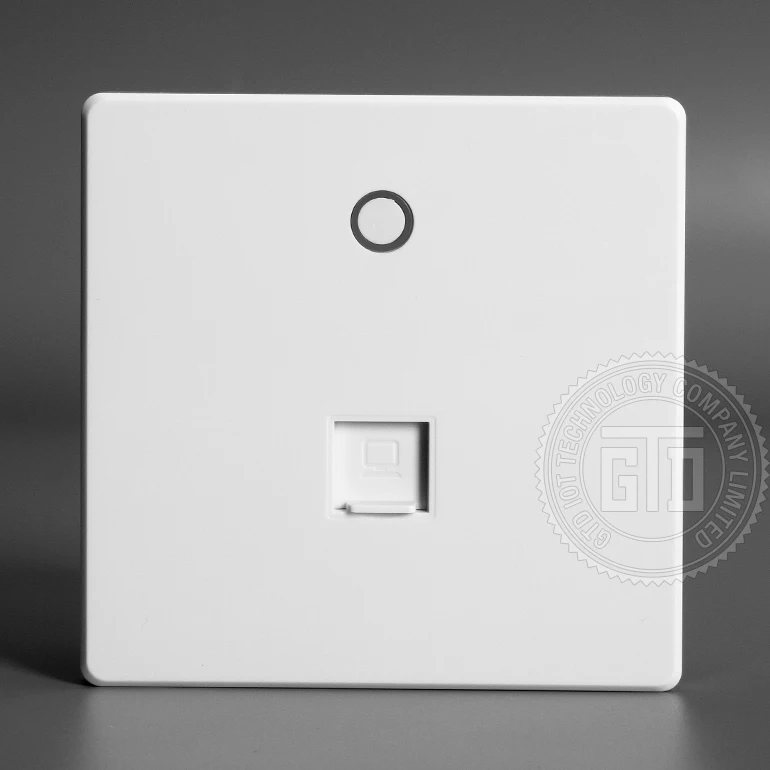 
48V POE power supply 750Mbps 2.4GHz and 5.8Ghz dual frequency In wall Wireless AP with USB 