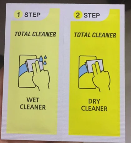 OEM ODM OWN BRAND wet and dry screen cleaning wet wipes