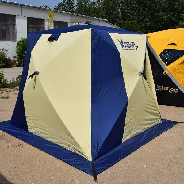 
2020 factory directly sales termal style pop-up ice fishing tent 