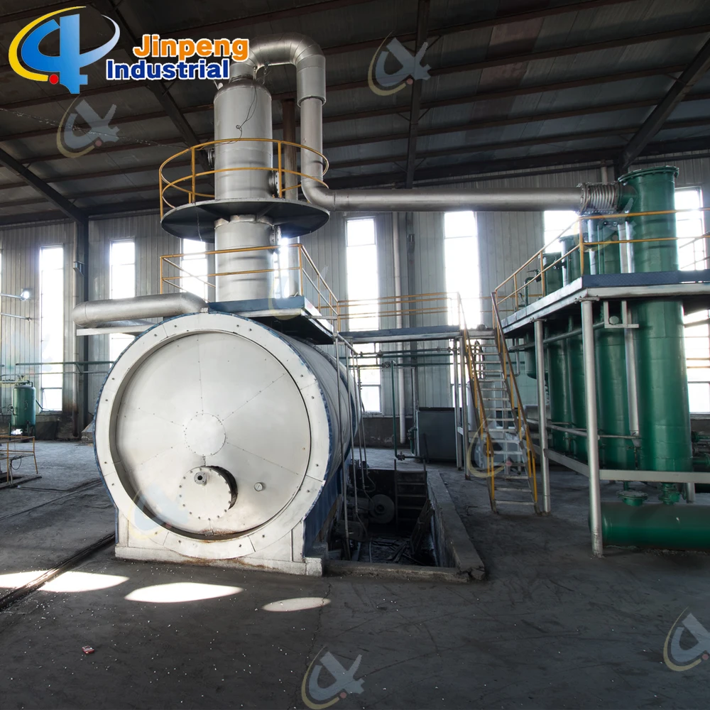 High Quality Factory Price Fully Automatic Pyrolysis Oil to Diesel Distillation Plant