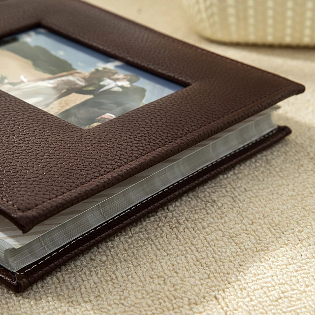 Exclusive private custom wedding album  leather  wedding photo album
