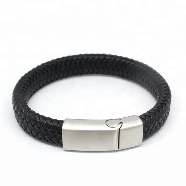 2022 Fashion Mens Jewelry Diy Braided Leather Mens Bracelets
