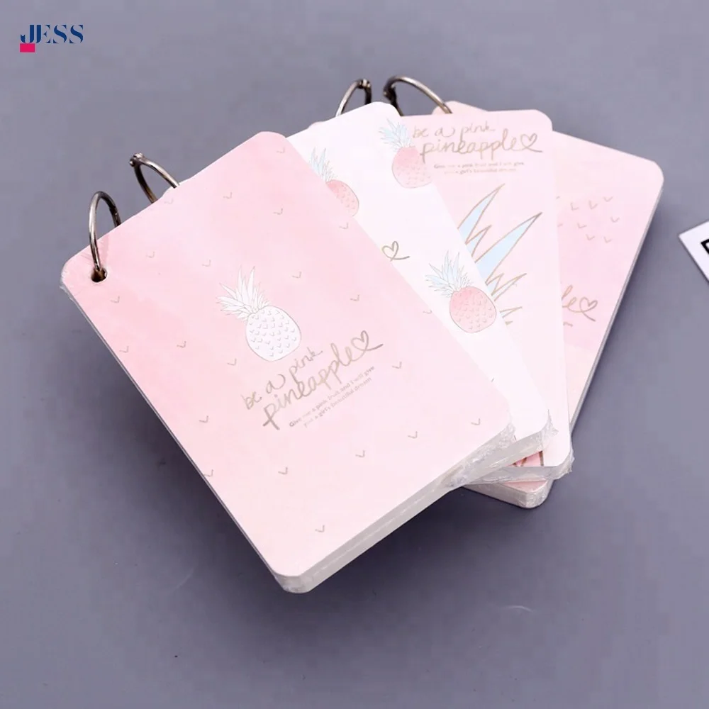 Mini Small Size Cute Blank Word Book Notepad Notebook