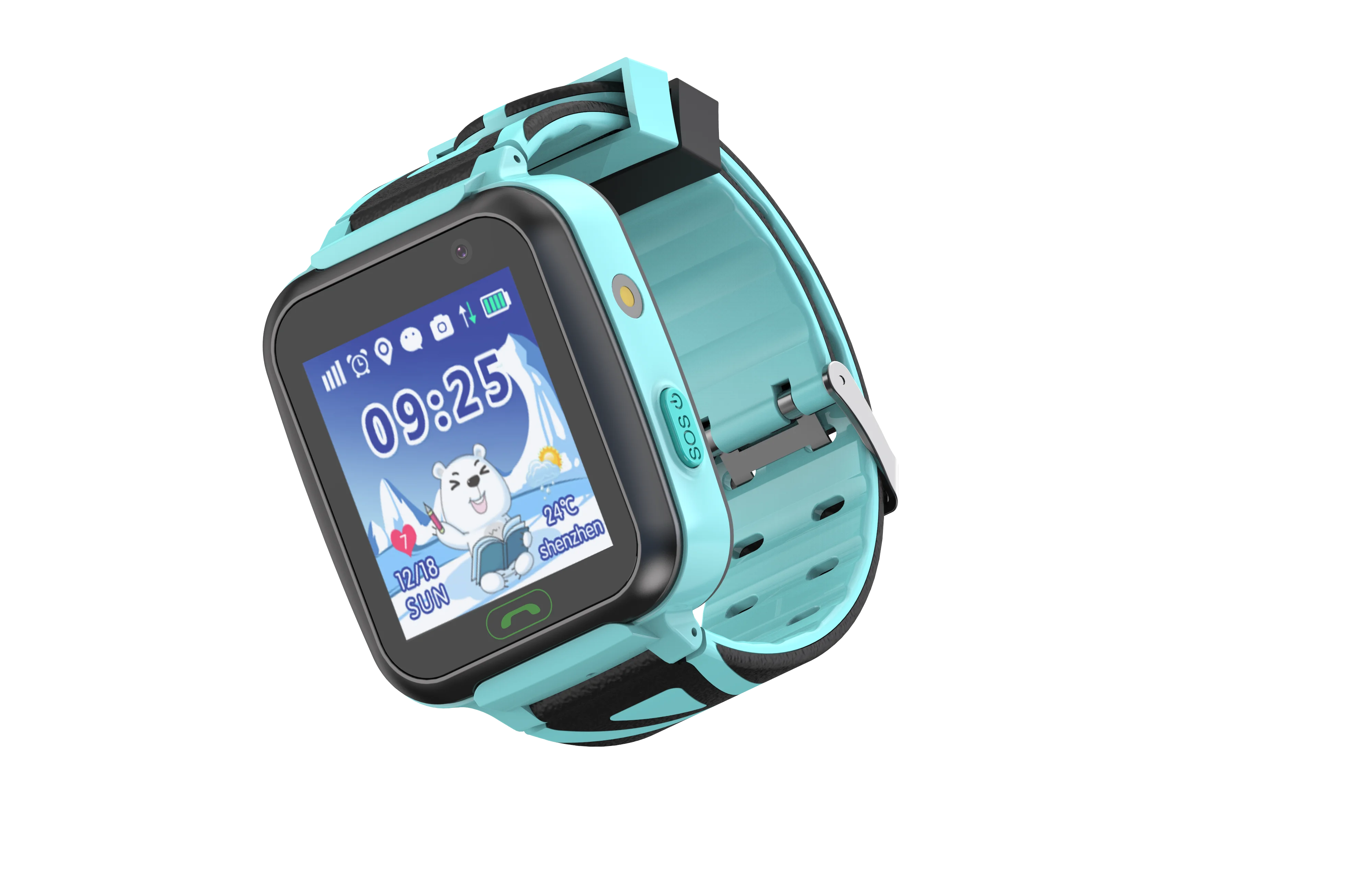 Лидер продаж 2019 Водонепроницаемые Детские умные часы IP67 с беспроводным сенсорным экраном gps