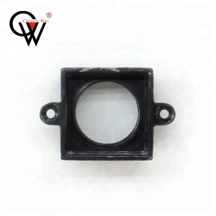 CW Black 14.5mm height aluminum alloy hole distance 20mm metal m12 lens holder