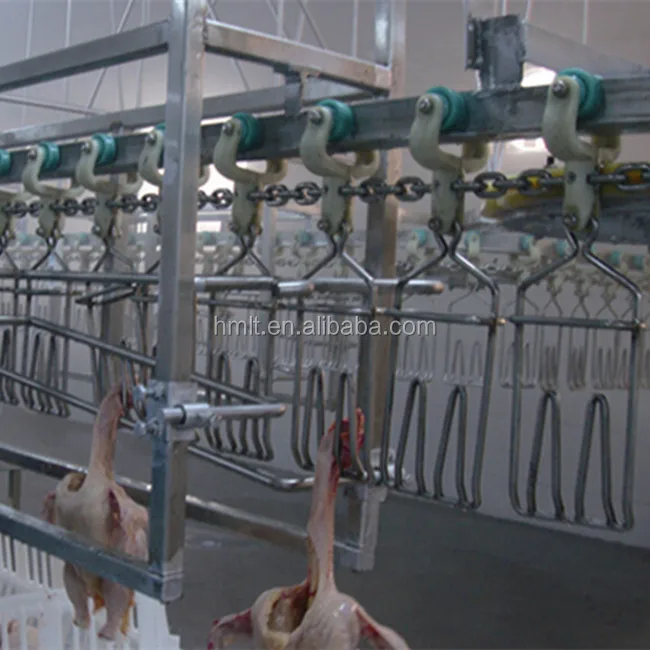 8x25.4 8x38 Slaughtering chain for poultry, rabbits and quails