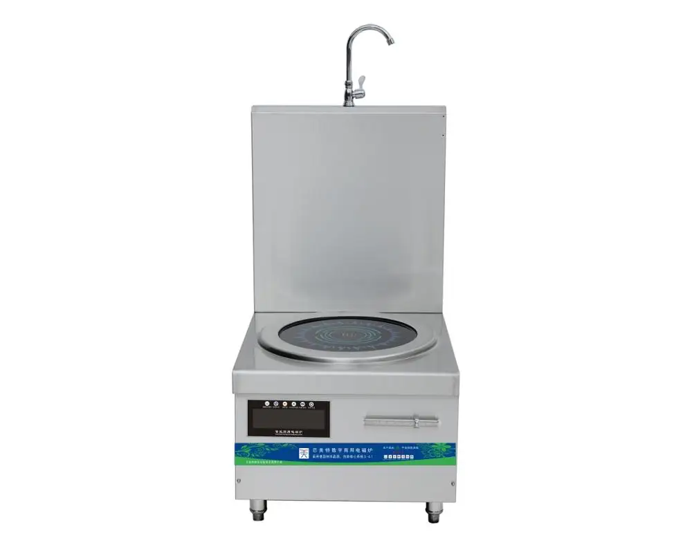 Commercial Restaurant Hotel Kitchen Equipment Stainless Steel Big Induction Cooker