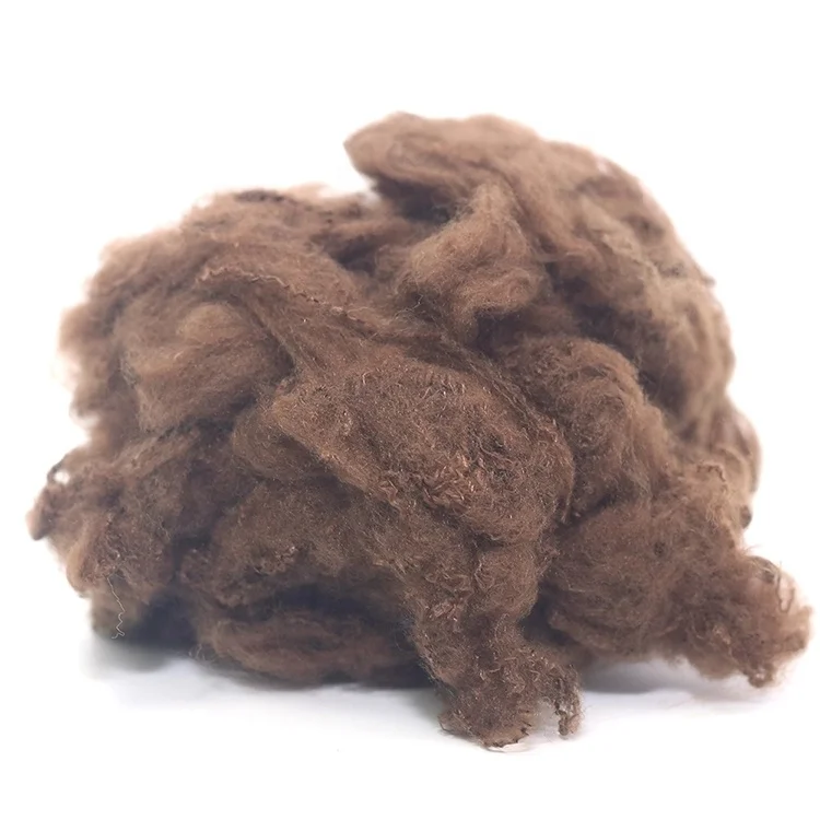 
100% recycled solid eslon polyester staple fiber with good price 