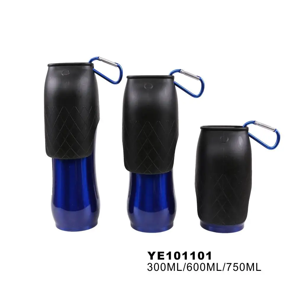 Переносной для путешествий для домашних животных собак для фонтанчика питьевой воды собачья миска бутылку воды для прогулок