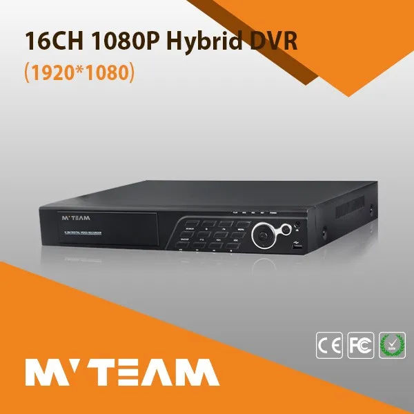 Воспроизведение по событию AHD IP CVBS 3 в 1 16 канал 1080 P AHD Hybird облако DVR
