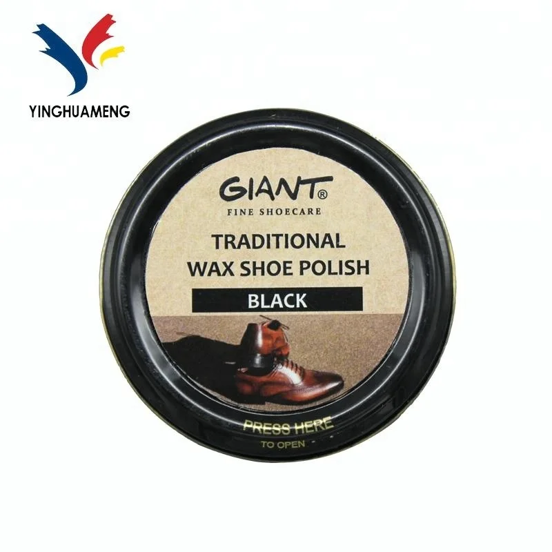 traditional solid shoe wax shoe polish