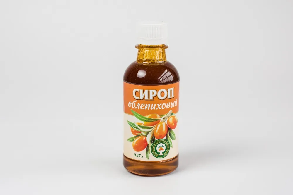 Sea Buckthorn Fruit Berries Syrup Drink