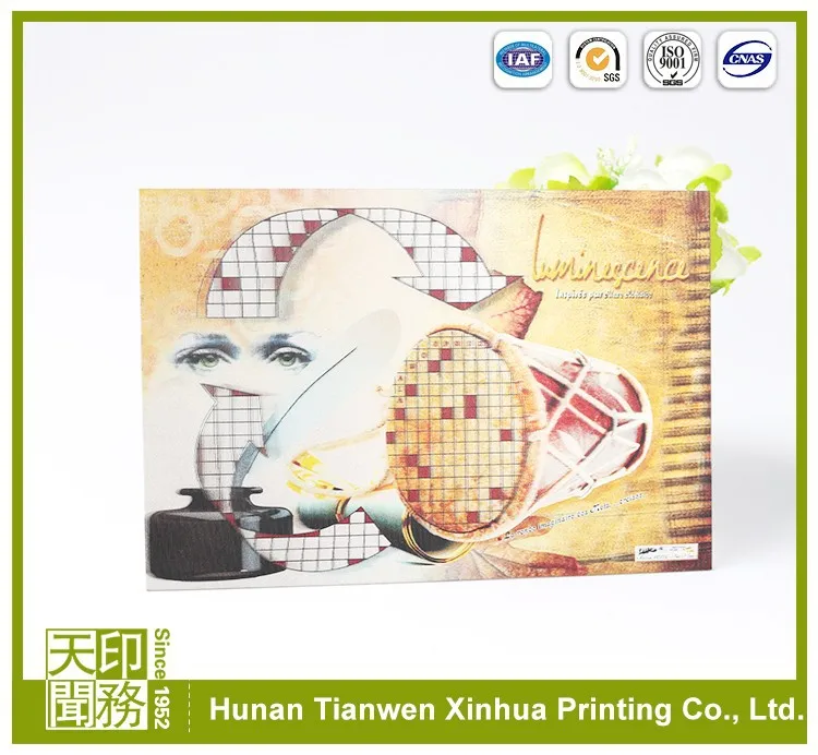 Высококачественные деловые открытки из матовой бумаги с дизайном клиента